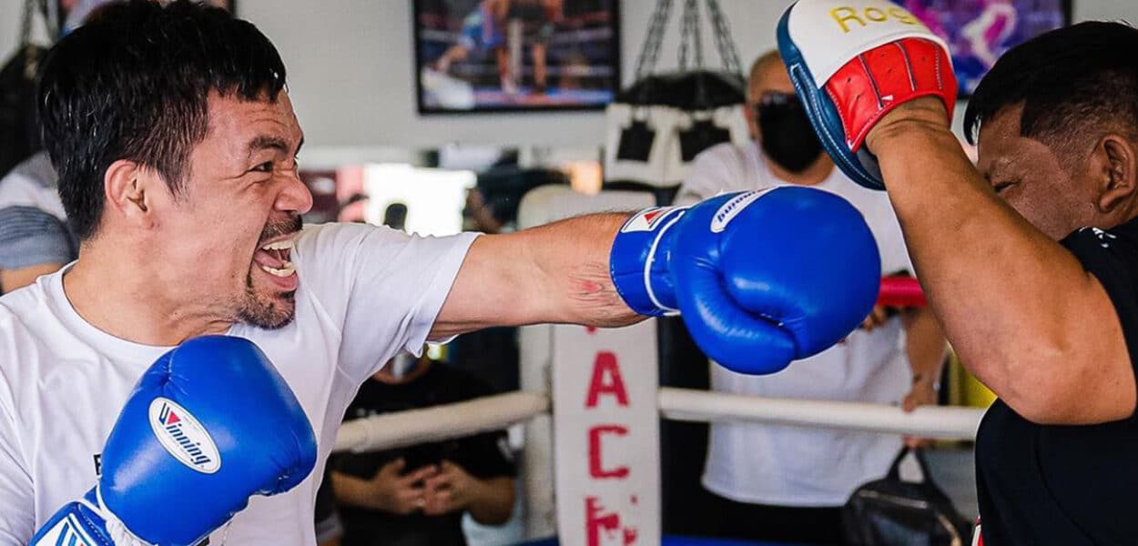 Manny Pacquiao boxe