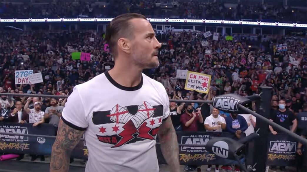 CM Punk AEW All Elite Wrestling
