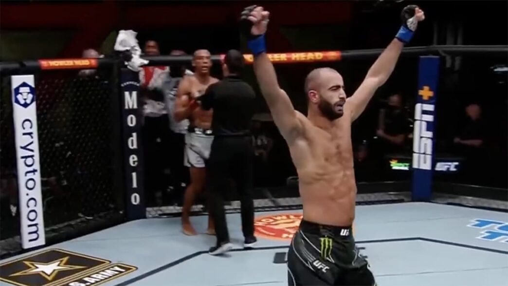 Giga Chikadze Edson Barboza TKO UFC