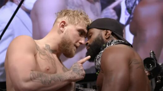 Tyron Woodley Jake Paul Boxe Face a face