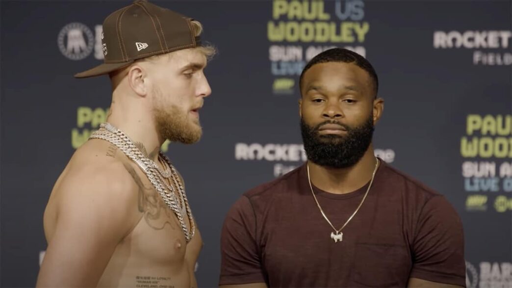 Tyron Woodley Jake Paul Conference de Presse