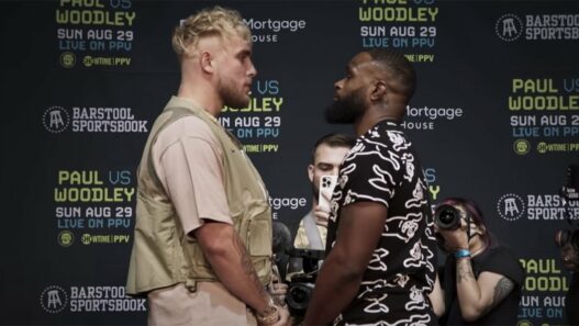 Tyron Woodley Jake Paul boxe