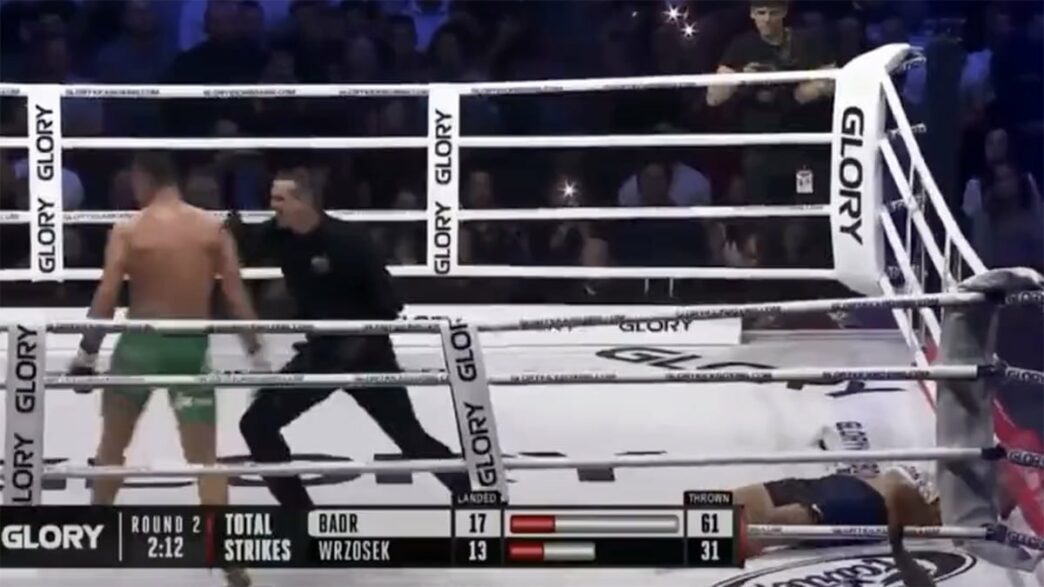 Badr Hari KO Wrzosek GLORY 78