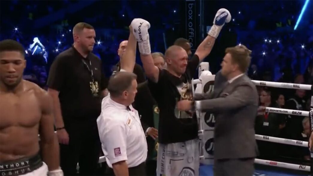 Oleksandr Usyk Anthony Joshua
