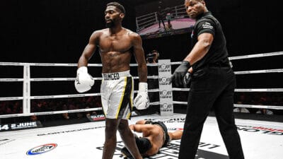 Cedric Doumbe Kickboxing MMA