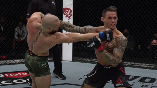 Conor McGregor Dustin Poirier UFC MMA