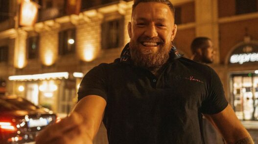 Conor McGregor Rome Italie