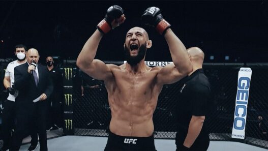 Khamzat Chimaev UFC MMA Celebration