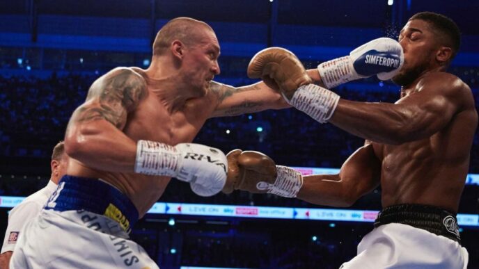 Oleksandr Uzyk Previent Anthony Joshua