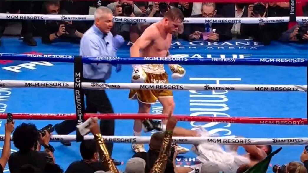 Canelo Alvarez KO Caleb Plant