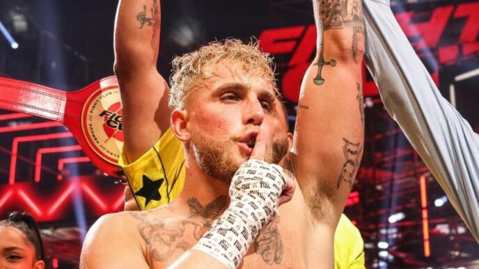 Jake Paul Drogue Tommy Fury