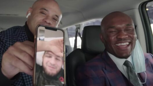 Khabib Nurmagomedov telephone Kamaru Usman