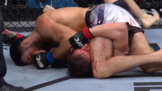 Nassourdine Imavov TKO Edmen Shahbazyan TKO UFC 268