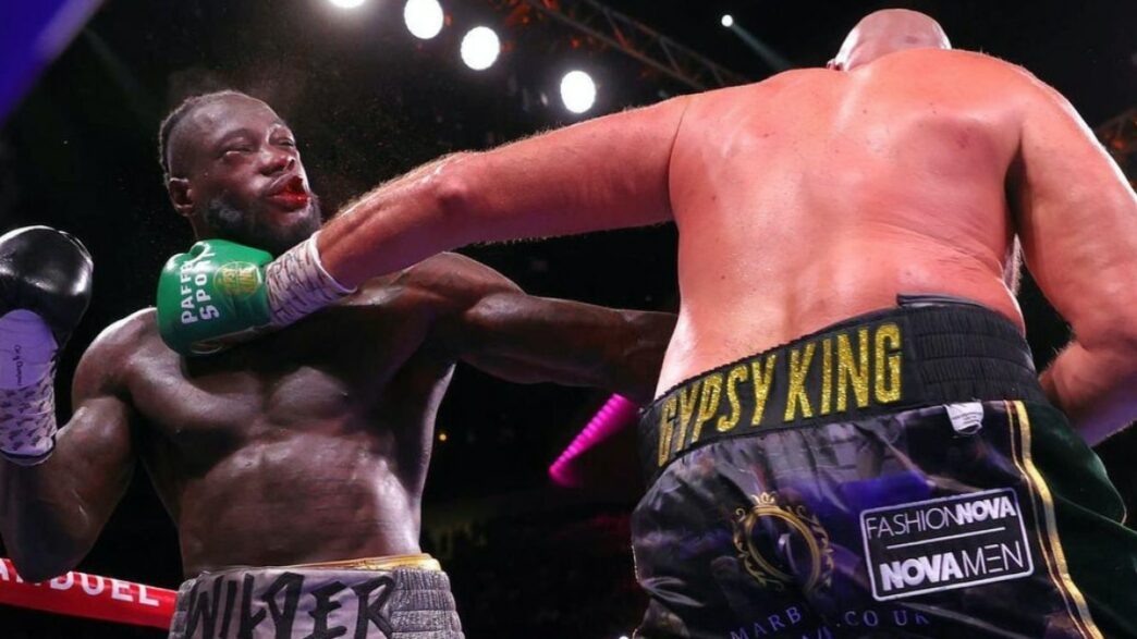 Tyson Fury Deontay Wilder Blessure