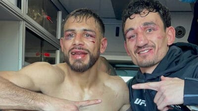 Yair Rodriguez repond Max Holloway