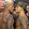 Charles Oliveira Dustin Poirier face off UFC 269