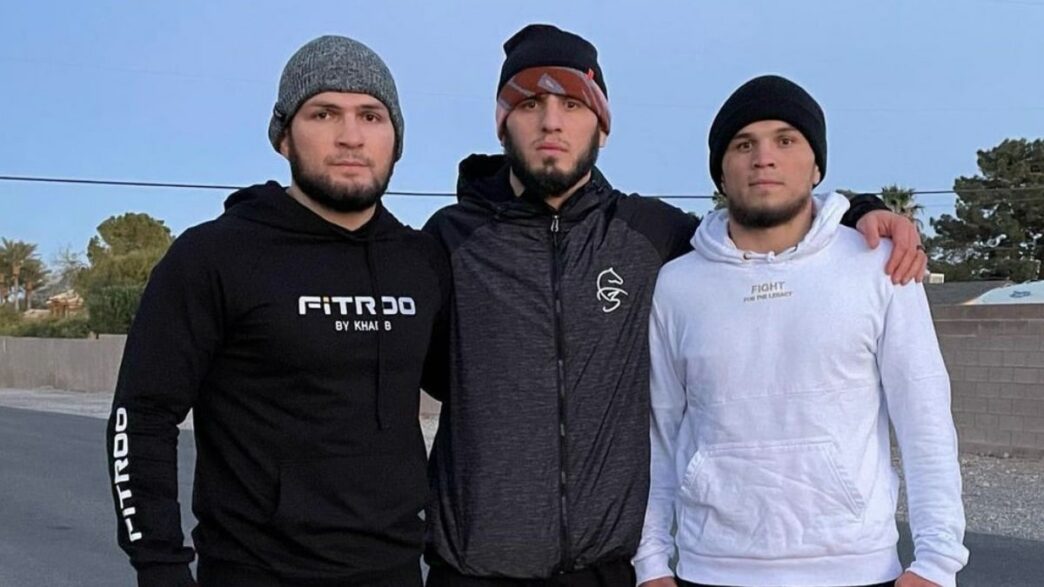Coach Israel Adesanya Khabib Nurmagomedov