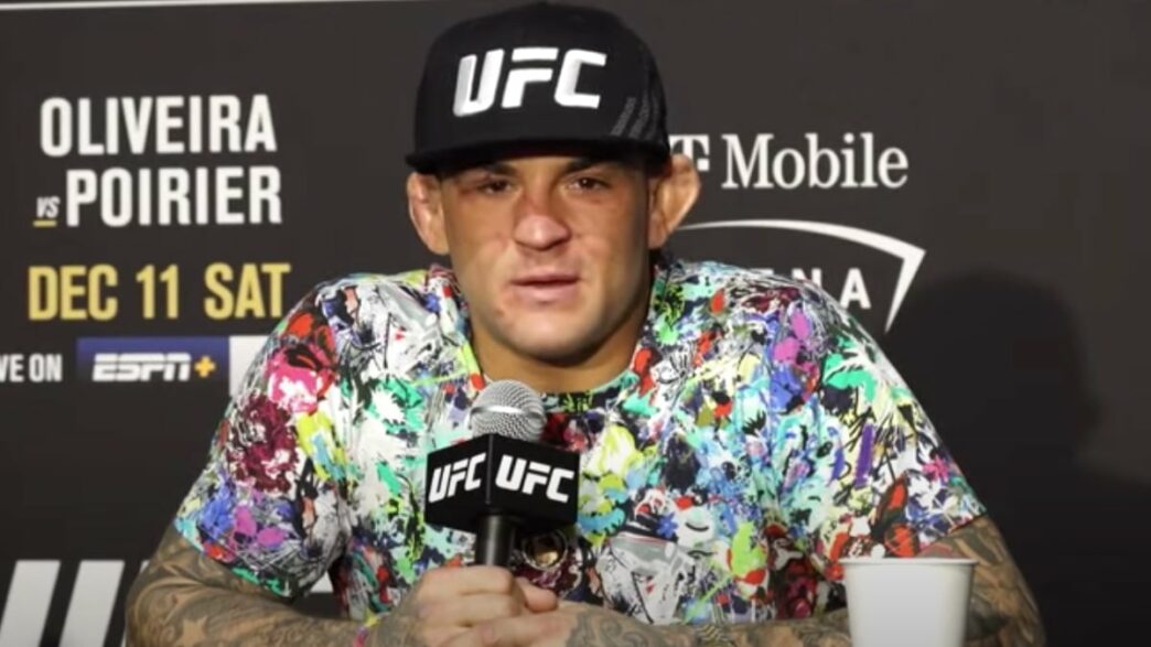 Dustin Poirier Reaction UFC 269