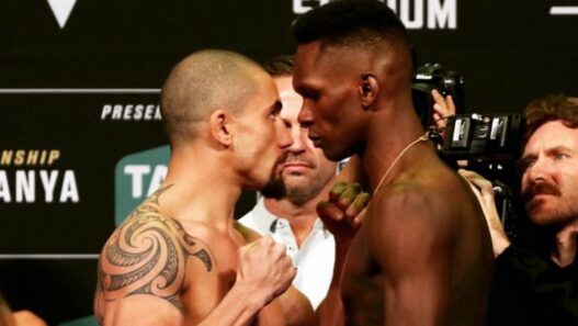 Israel Adesanya Dana White UFC 271