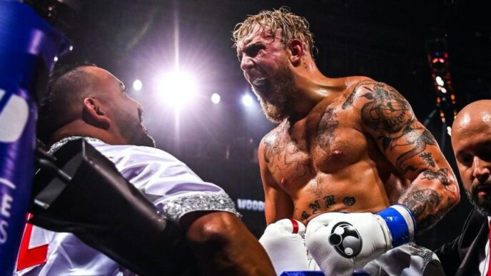 Jake Paul Tyron Woodley