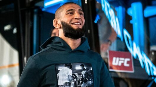 Khamzat Chimaev Rookie Nate Diaz