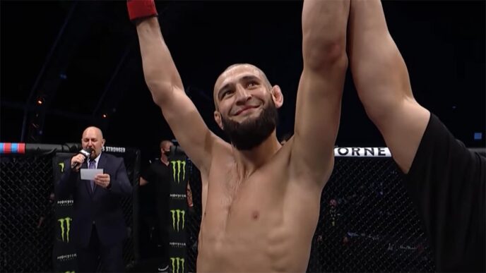 Khamzat Chimaev UFC 267 MMA