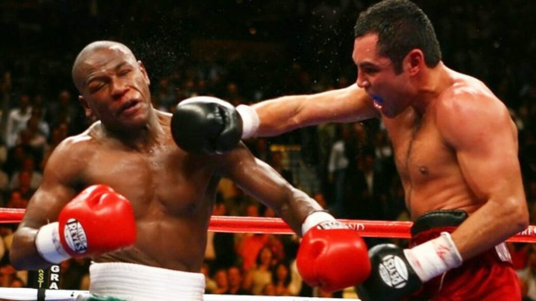 Oscar De La Hoya vs Floyd Mayweather 2