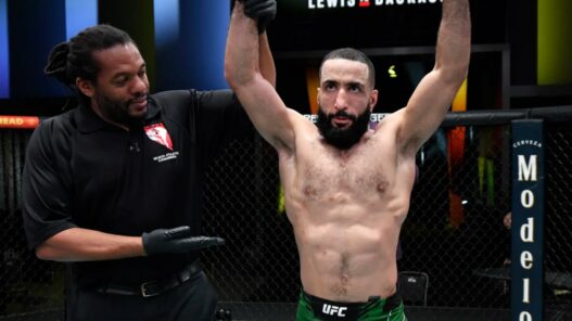 belal muhammad remporte la d&eacute;cision stephen thompson