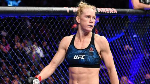 holly holm frustrée