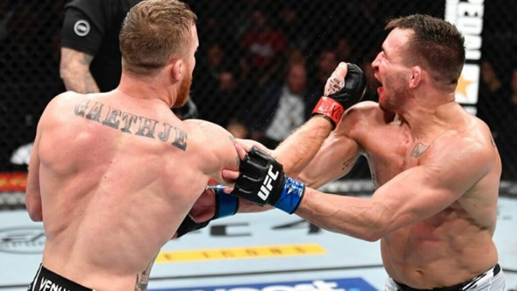 justin gaethje en colère