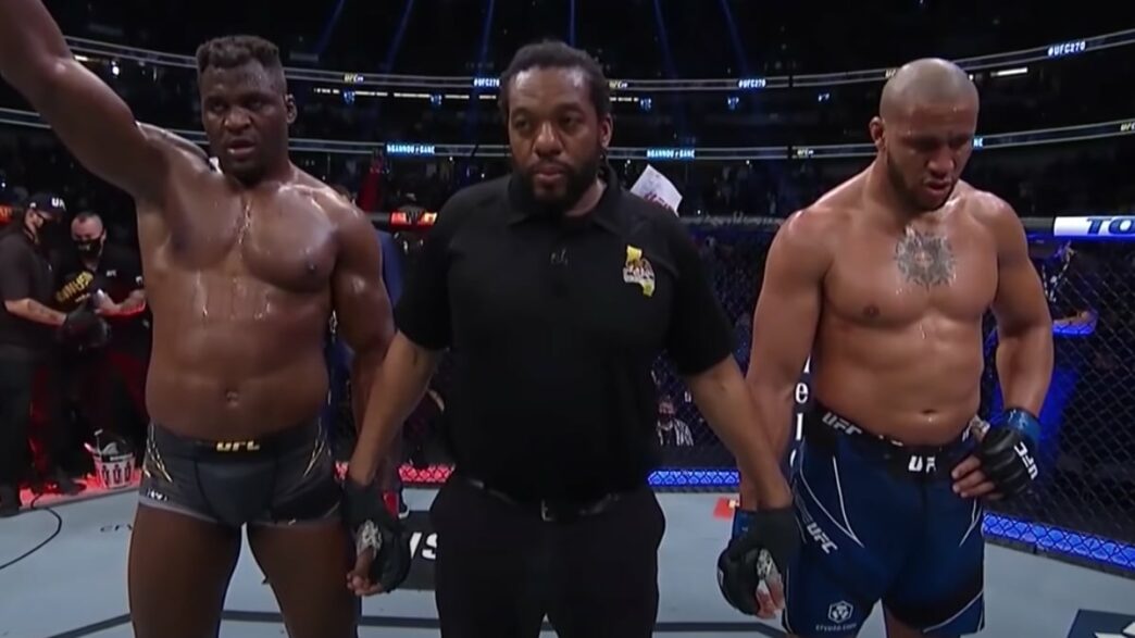 Ciryl Gane Francis Ngannou Manque