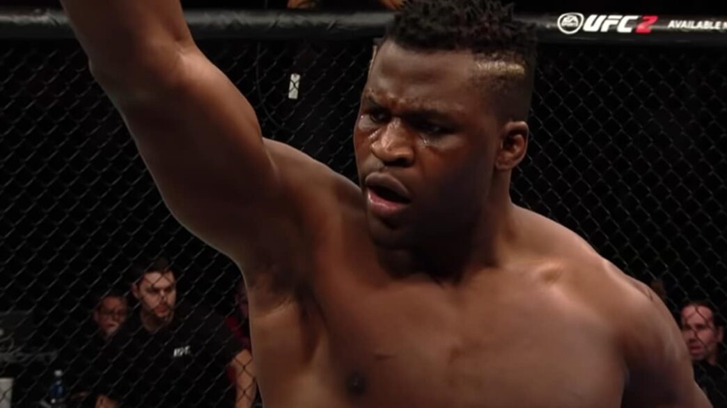 Dana White Concentration Francis Ngannou