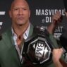 Dwayne Johnson The Rock Partenariat UFC