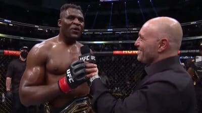 Francis Ngannou Reactions UFC 270