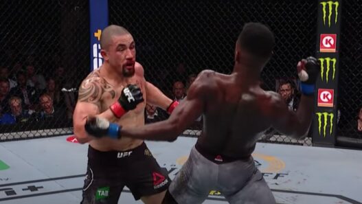 Robert Whittaker Pression Israel Adesanya