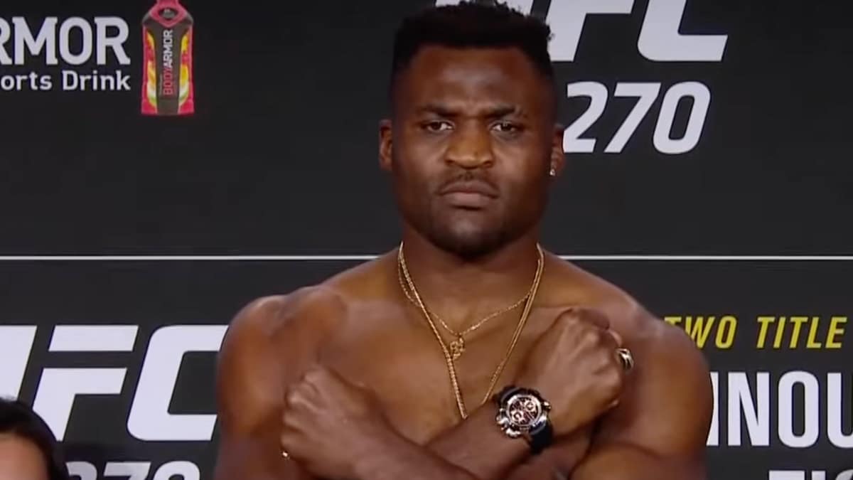 Ufc 270 Francis Ngannou Vs Ciryl Gane Tous Les Salaires Officiels