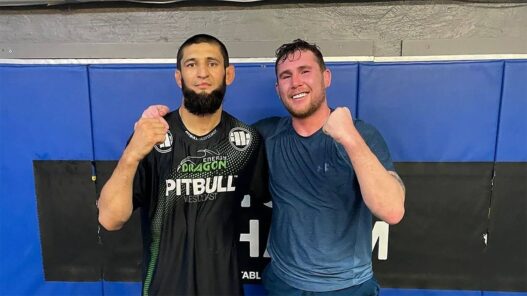 Darren Till s'entra&icirc;ne avec Khamzat Chimaev