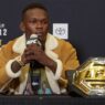Israel Adesanya vise six d&eacute;fenses de titre ... En un an !
