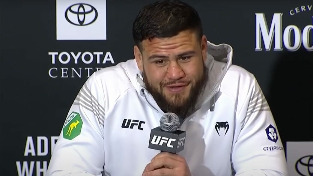 Tai Tuivasa, "mon&eacute;tisable" mais "pas tr&egrave;s bon" pour Chael Sonnen