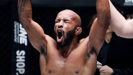 Demetrious Johnson celebration ONE FC