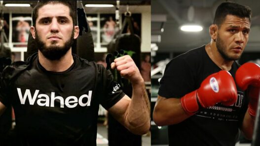 Islam Makhachev Rafael dos Anjos short notice