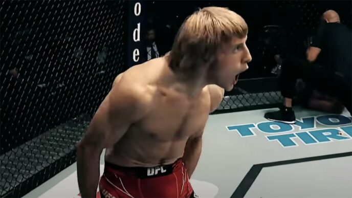 Paddy Pimblett UFC Celebration