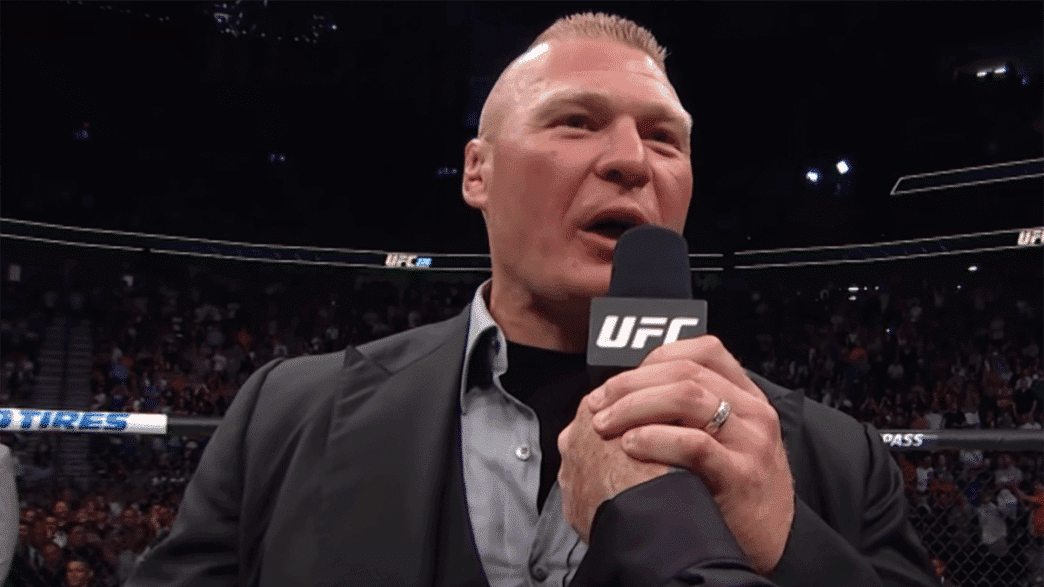 brock lesnar retour ufc mma