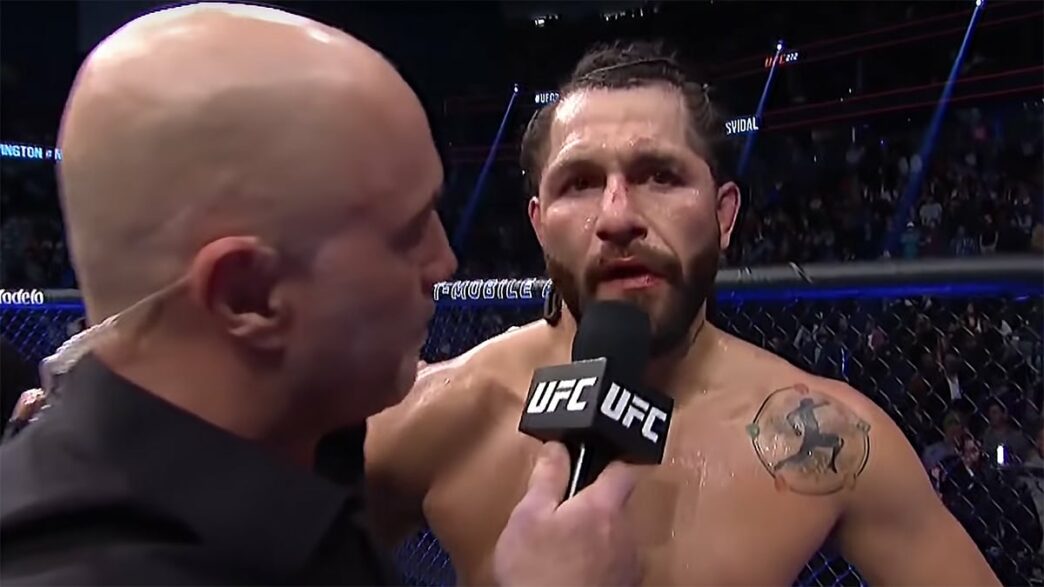 jorge masvidal réagit à sa défaite