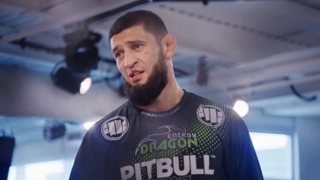 khamzat chimaev colère