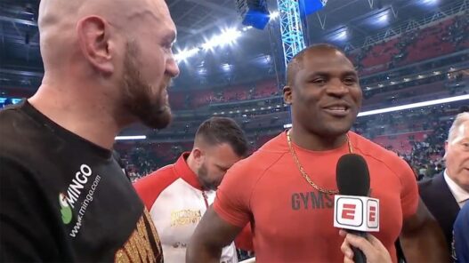 Tyson Fury Francis Ngannou