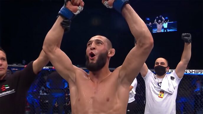 ariel helwani critiques khamzat