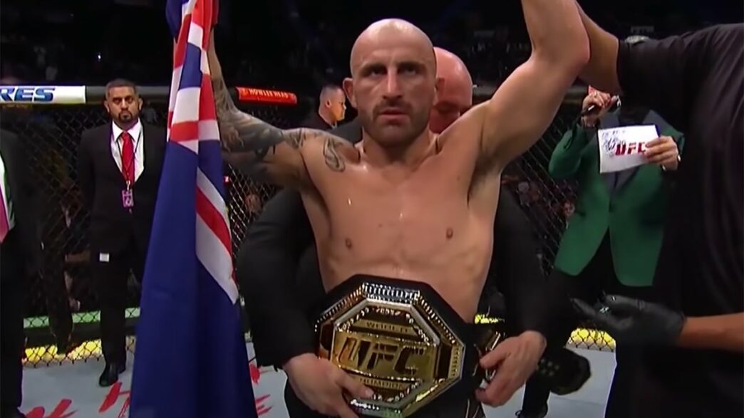 dana impressionn&eacute; par volkanovski