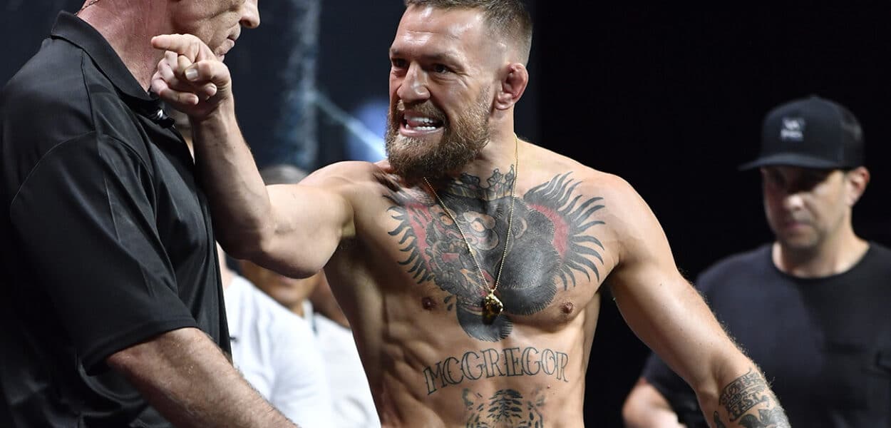 Conor McGregor Angry