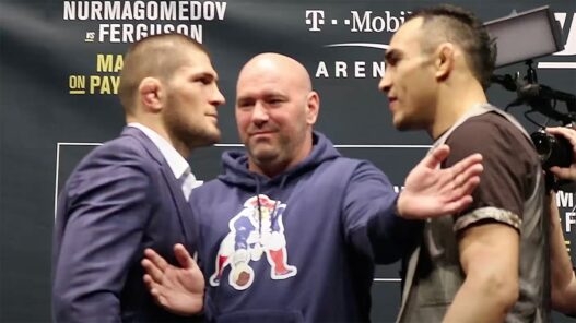 Khabib Tony Ferguson provocations